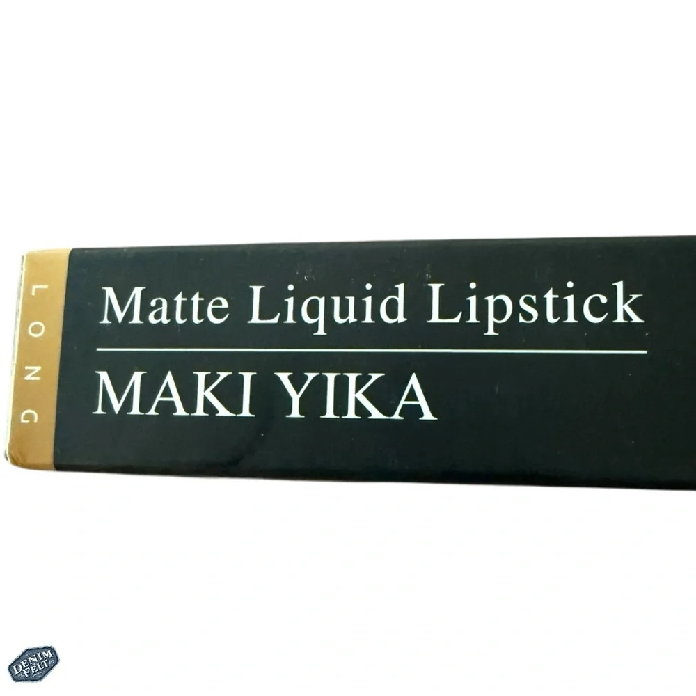 MAKI YIKA Brown Red Color Stay Long Lasting Matte Liquid Lipstick|‎ Party Go!